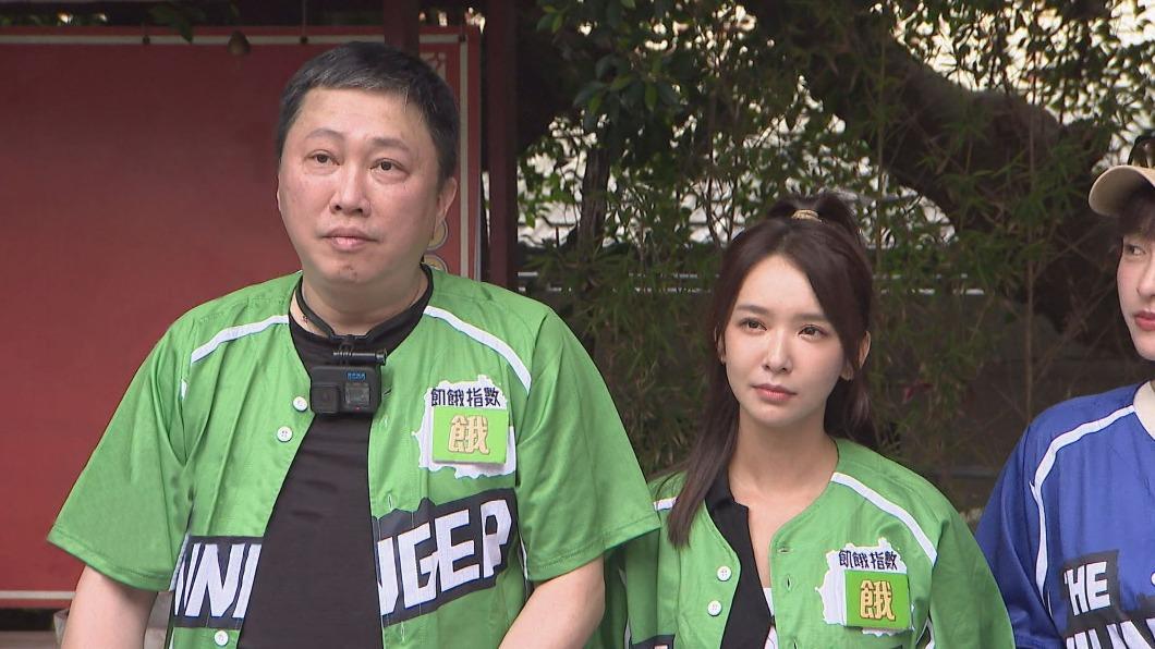 趙正平（左）、張雅涵一組，被揶揄很像爺帶孫出門。（圖／中視提供）