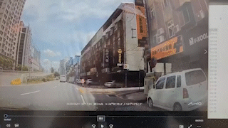 汽車行車影片。(圖/TVBS)