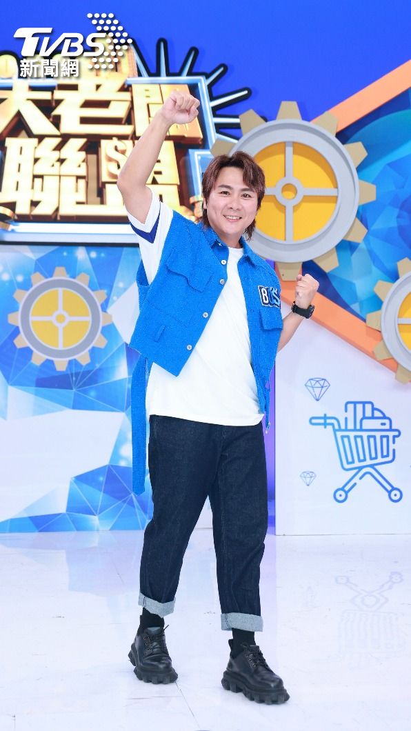 王仁甫表示自己是抱著學習的心態來主持節目。（圖／黃城碩攝）
