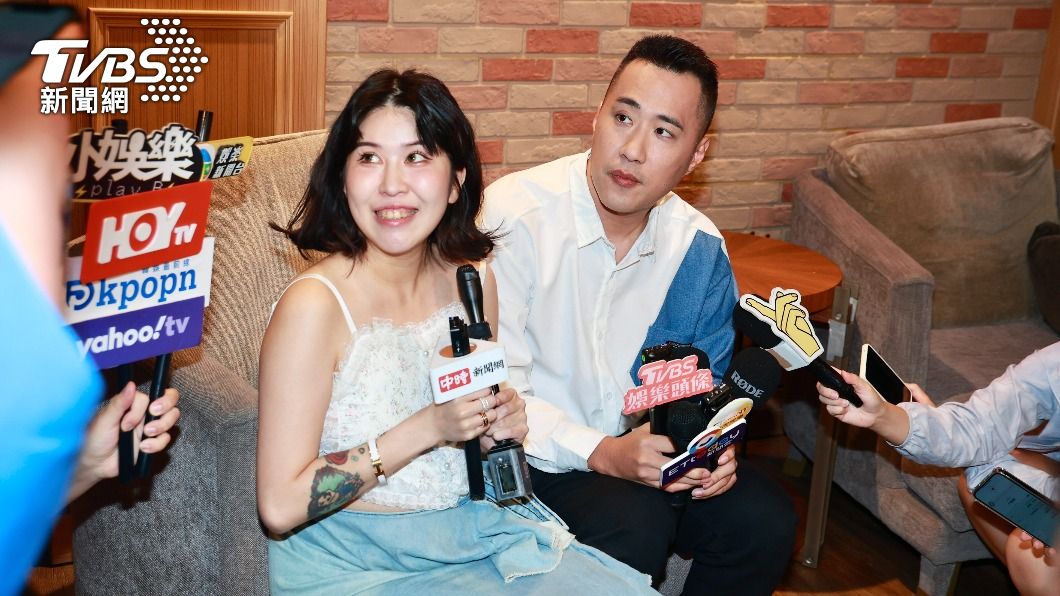 夫妻倆都很期待寶寶的到來。(圖/黃城碩攝)