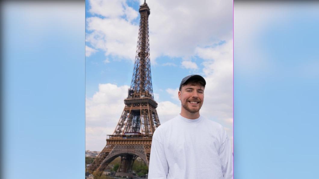 MrBeast YouTube 頻道擁有逾1.51億訂閱者。（圖 / 翻攝自@mrbeast IG）