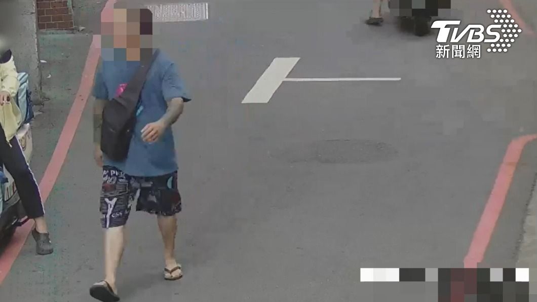 毆人共犯逃離現場。（圖／TVBS）