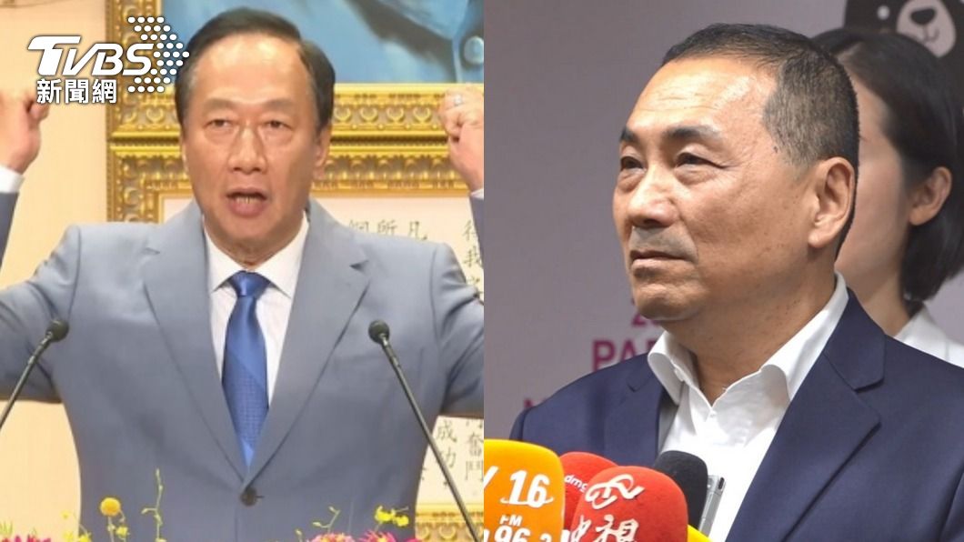 侯友宜表示,相信郭台銘重承諾。(圖/TVBS資料畫面)