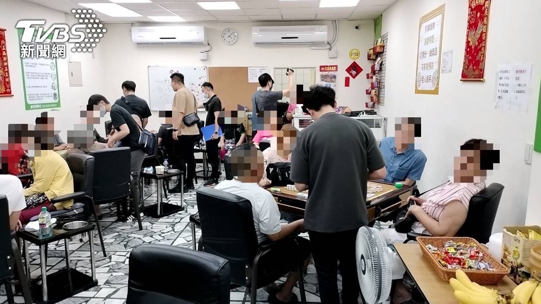 點數卡「兌現」觸法 蘆洲警連破2麻將館逮41賭客
