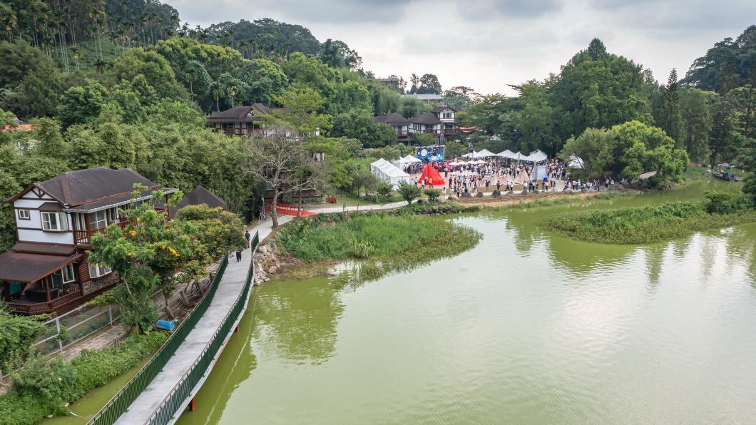 南投鹿谷麒麟潭水上步道啟用　不同角度欣賞美景