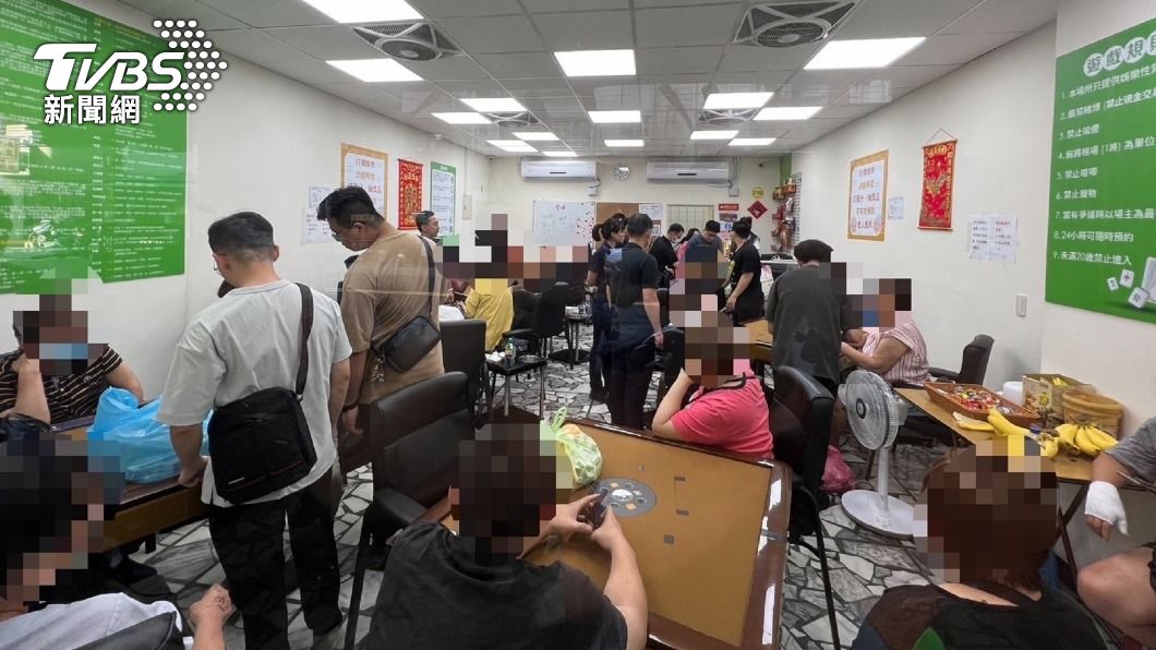 棋牌社成賭窟 蘆洲警連破2處逮41人送辦