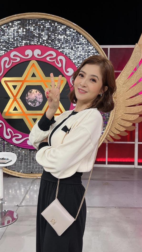 李亮瑾除了照顧孩子,有時仍會「放風」美美上節目。(圖/翻攝自李亮瑾臉書)