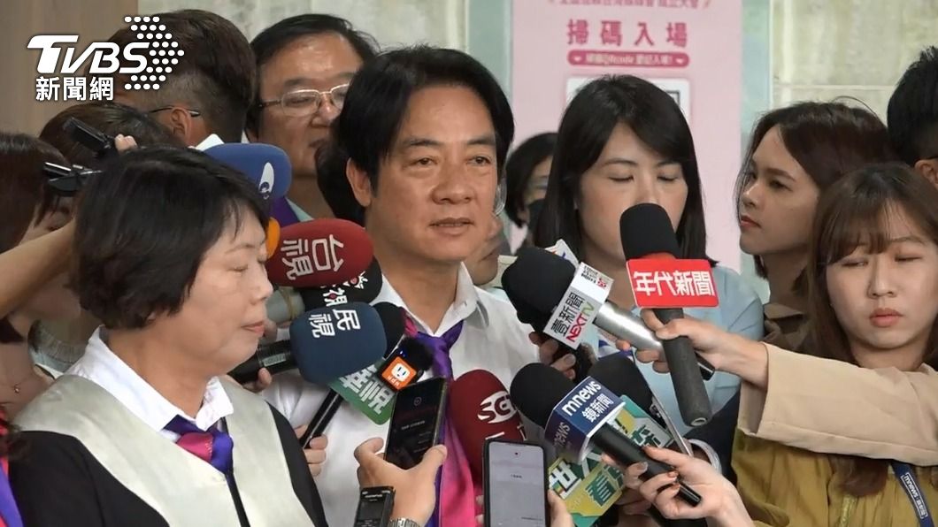 賴清德9日受訪表示希望法務部、矯正署清楚說明,該停止就停止。(圖/TVBS)