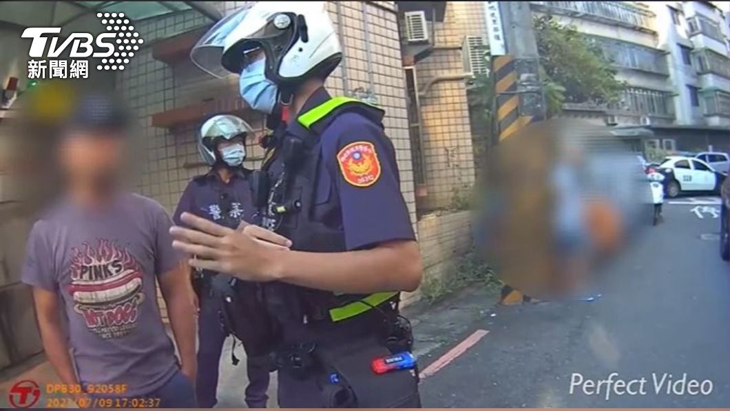 警方事後到場排解,雙方都決定不報警提告。(圖/TVBS)