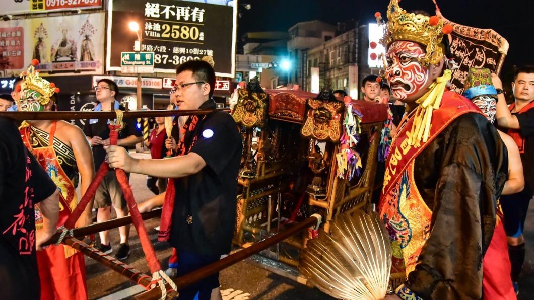 全臺首邑城煌廟每年都會舉辦城煌夜巡，緝拿未歸鬼魅。（圖／翻攝自全臺首邑城煌廟臉書）