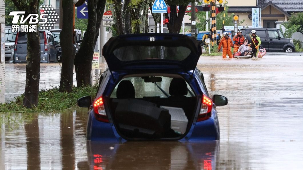 日本九州北部豪雨災情頻傳 居民疏散已知「5死3失聯」