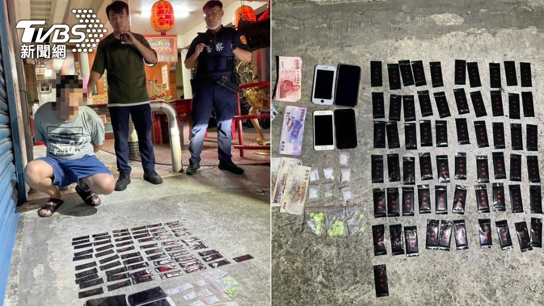 白牌車司機賺太少?新北男斜槓毒品「小蜜蜂」 警趁面交逮人