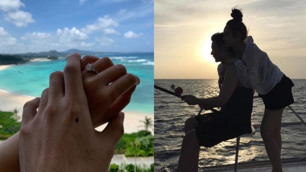 楊丞琳4年前首度公開和李榮浩的私下合照,隨後就收到男方的求婚驚喜。(圖/翻攝自楊丞琳IG)