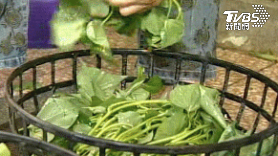 地瓜葉對人體有很多益處。(圖/TVBS資料畫面)