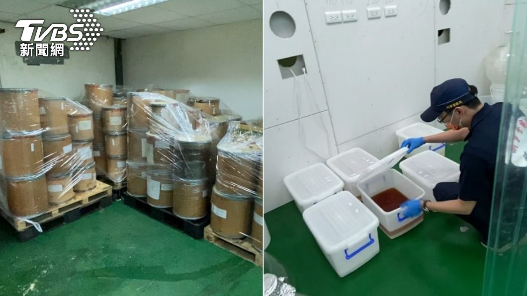 檢警循線至高雄大寮查獲製毒工廠。(圖/TVBS)