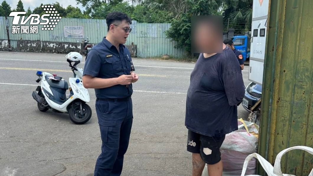 警方逮到犯嫌。(圖/TVBS)