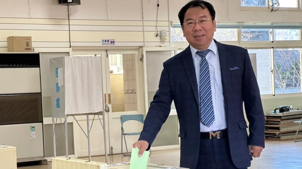 謝志忠有望參選台中市立委。(圖/翻攝自謝志忠臉書)
