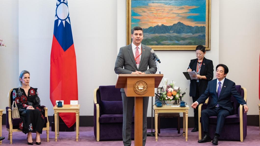 巴拉圭共和國總統當選人貝尼亞。(圖/總統府提供)