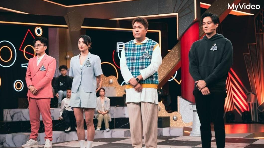 黃豪平（左起）、阿喜、關韶文和徐新洋參賽。（圖／MyVideo提供）
