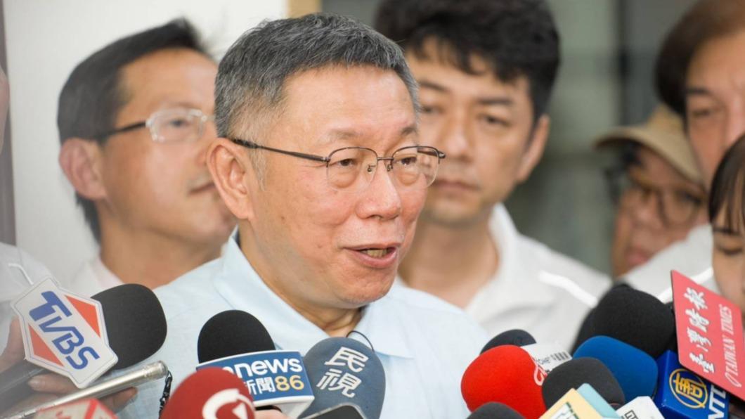 柯文哲連續兩天在高雄活動。(圖/台灣民眾黨提供)