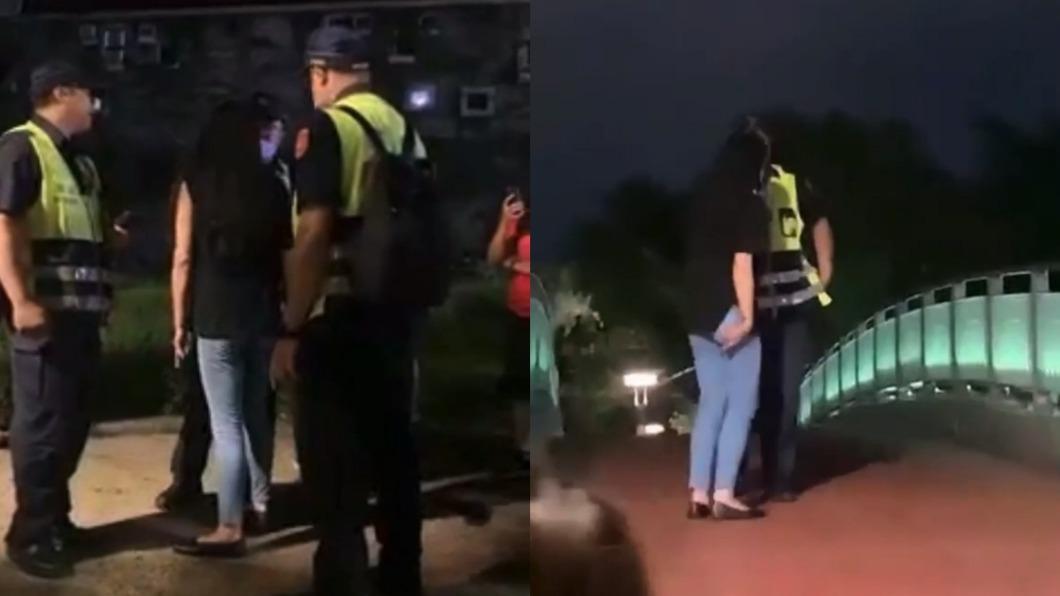 整個過程都被民眾拍下。(圖/翻攝爆料公社)
