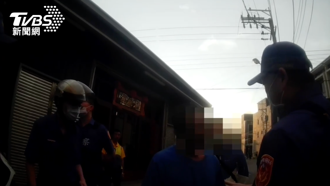 警方獲報到場關切。(圖/警方提供)