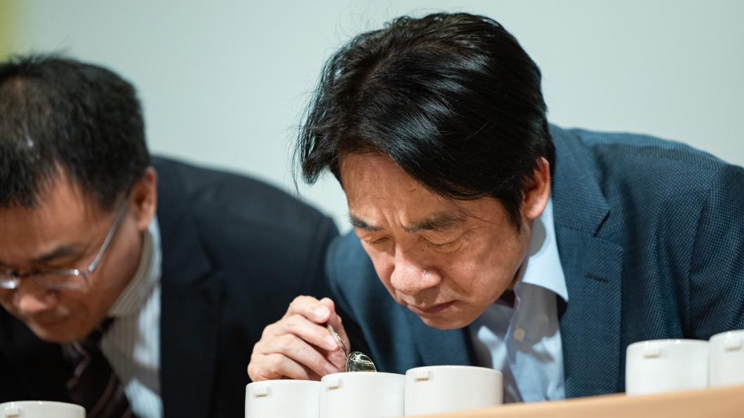 副總統賴清德今(13日)下午出席「台灣卓越盃咖啡示範競標頒獎典禮」。(圖/總統府提供)
