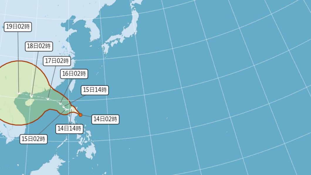 今高溫炎熱防曬防中暑 明起至下週三慎防午後強降雨