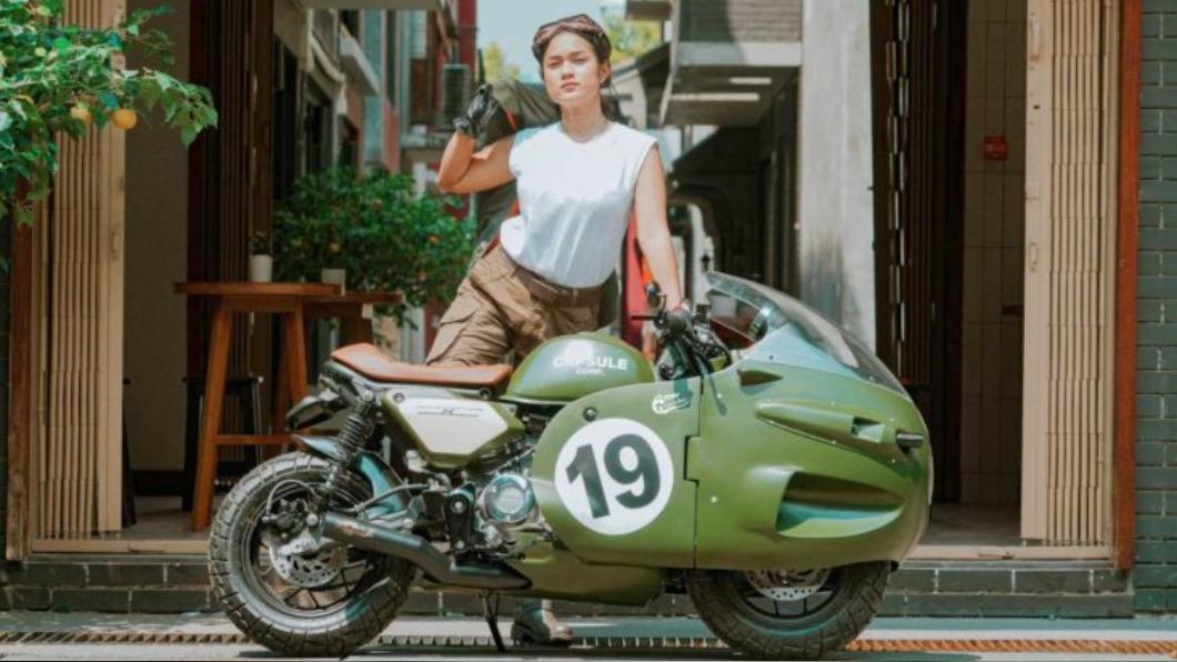 Monkey Racer Replica是由日本、泰國改裝團隊共同打造的機車。(圖/翻攝自 Ganesha Custom)