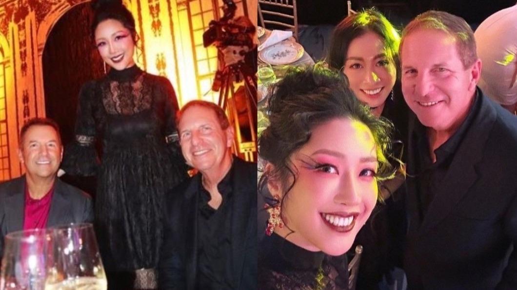崔碧珈與Bruce合影被挖出。(圖/翻攝自IG)