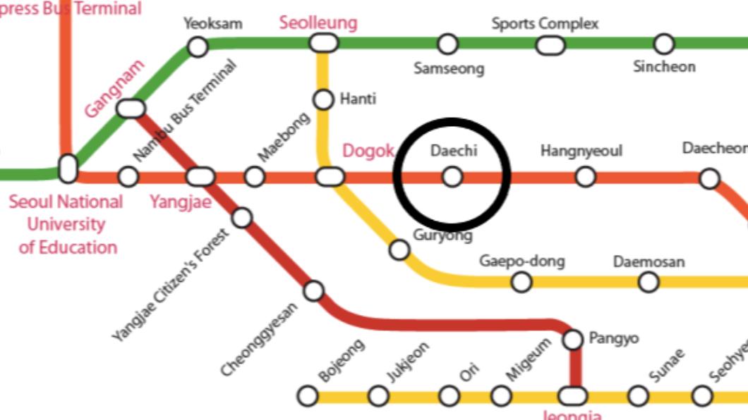 事發地點為首都圈電鐵3號線的大峙站。(圖/翻攝自explore metro)