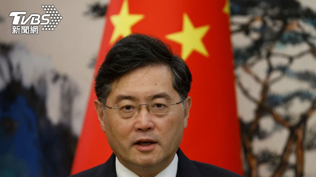 中國外交部長秦剛。(圖/達志影像路透社)
