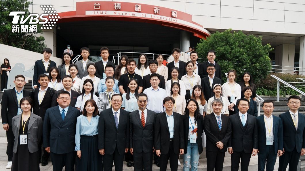 馬英九基金會去年曾邀訪陸生交流團來台。（圖／馬英九基金會提供）