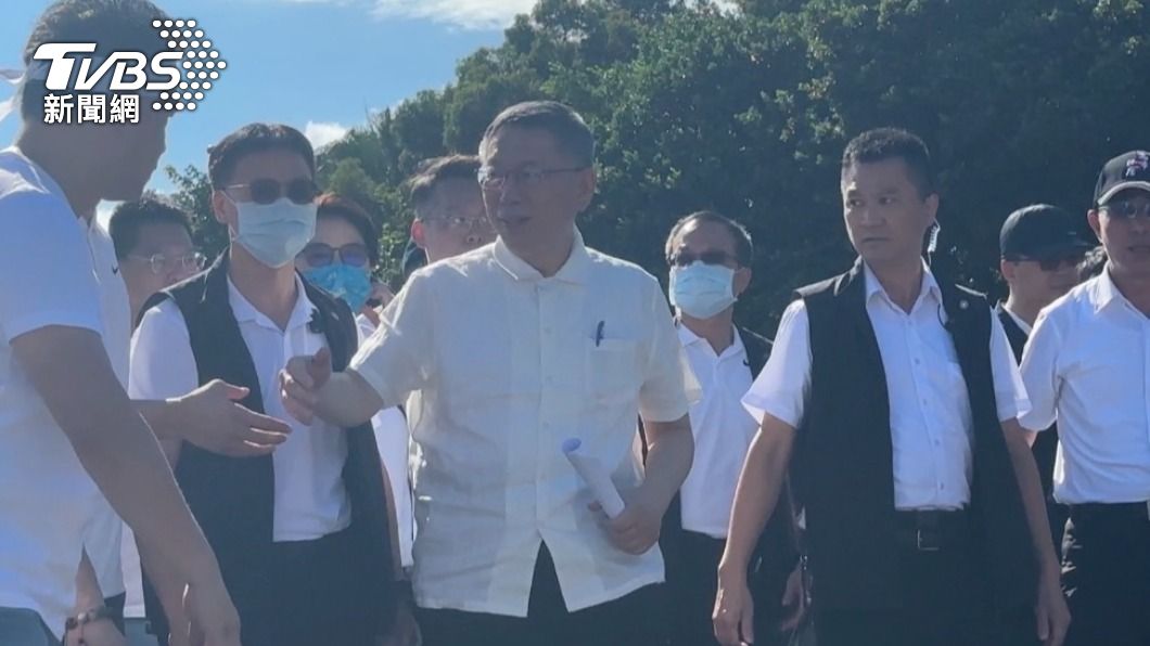 民眾黨總統參選人柯文哲。(圖/區國強攝)