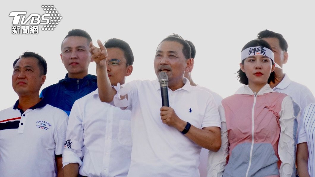 國民黨總統參選人侯友宜。(圖/區國強攝)