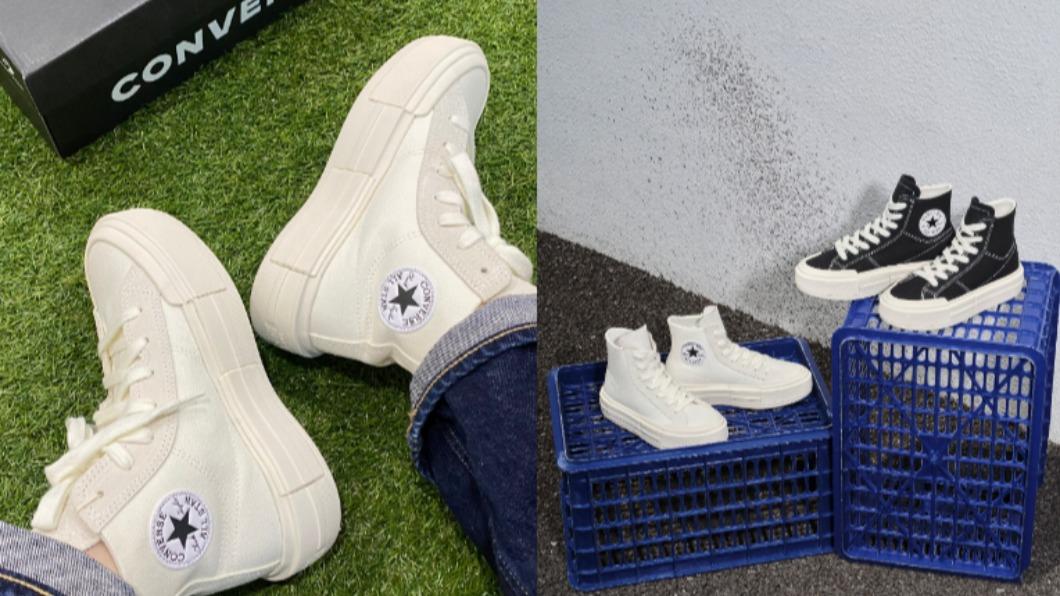 Converse這款 Chuck Taylor All Star Cruise,採用帆布鞋面,風格百搭。(圖/翻攝自Converse Taiwan臉書)