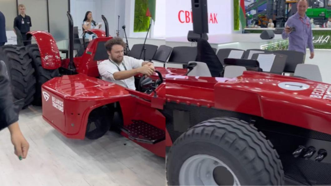 時速可達280公里 白俄農具廠用牽引機零件造出方程式賽車