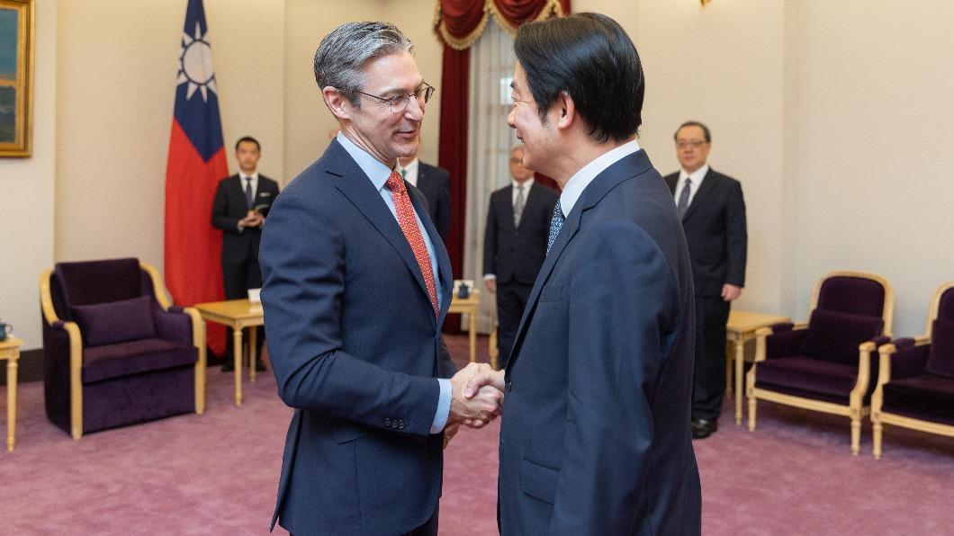 晤美國國家民主基金會 賴清德:區域霸權威脅盼支持台灣