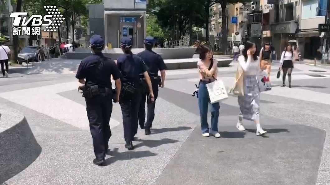 警方編排巡守勤務。(圖/TVBS)