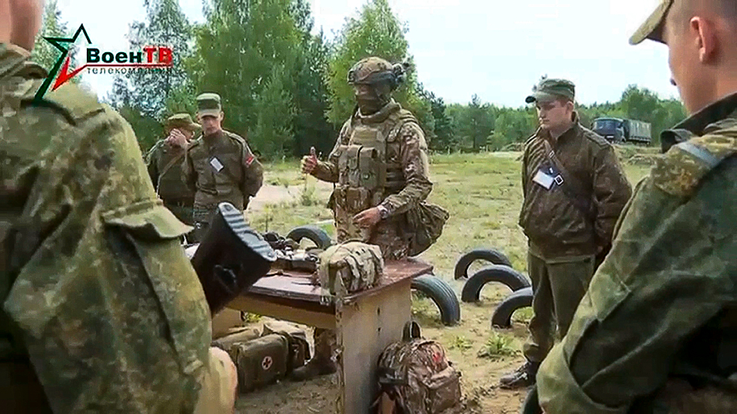 圖/達志影像美聯社 (Belarusian Defense Ministry via VoenTV via AP)