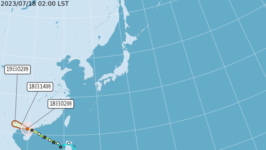 今高溫午後雷陣雨 泰利颱登陸廣東週末恐又有颱侵擾