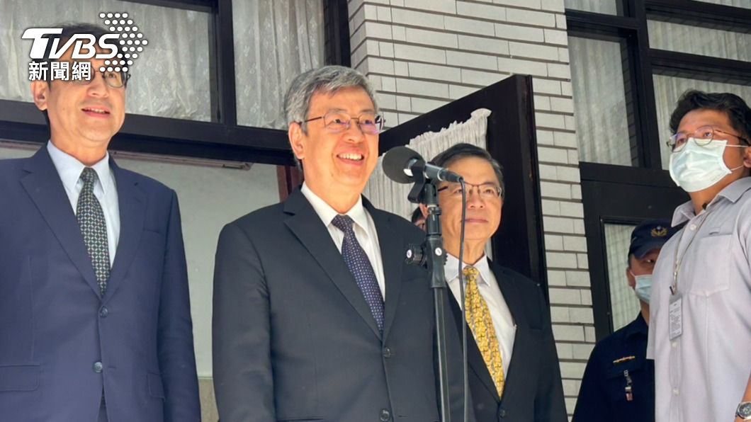 郭董投書批賴清德 陳建仁:台灣無法接受「中國的九二共識」
