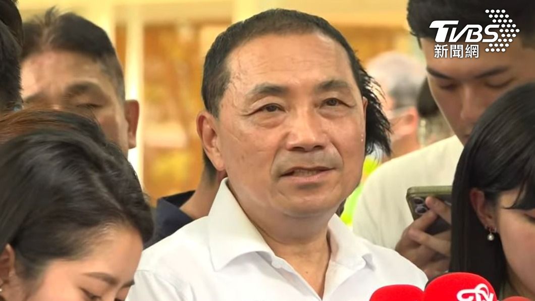 國民黨總統參選人侯友宜（圖／TVBS）