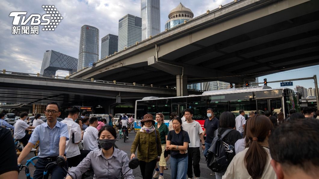 疫情後,中國大陸經濟復甦速度不如外界預期。圖為示意圖。(圖/達志影像美聯社)