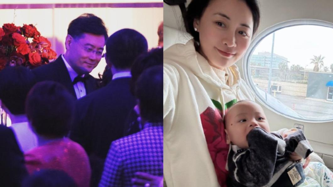 社群平台上關於秦剛與女主持人傅曉田外遇生子的八卦傳得沸沸揚揚。(圖/翻攝自傅曉田微博、xfu.126 IG)