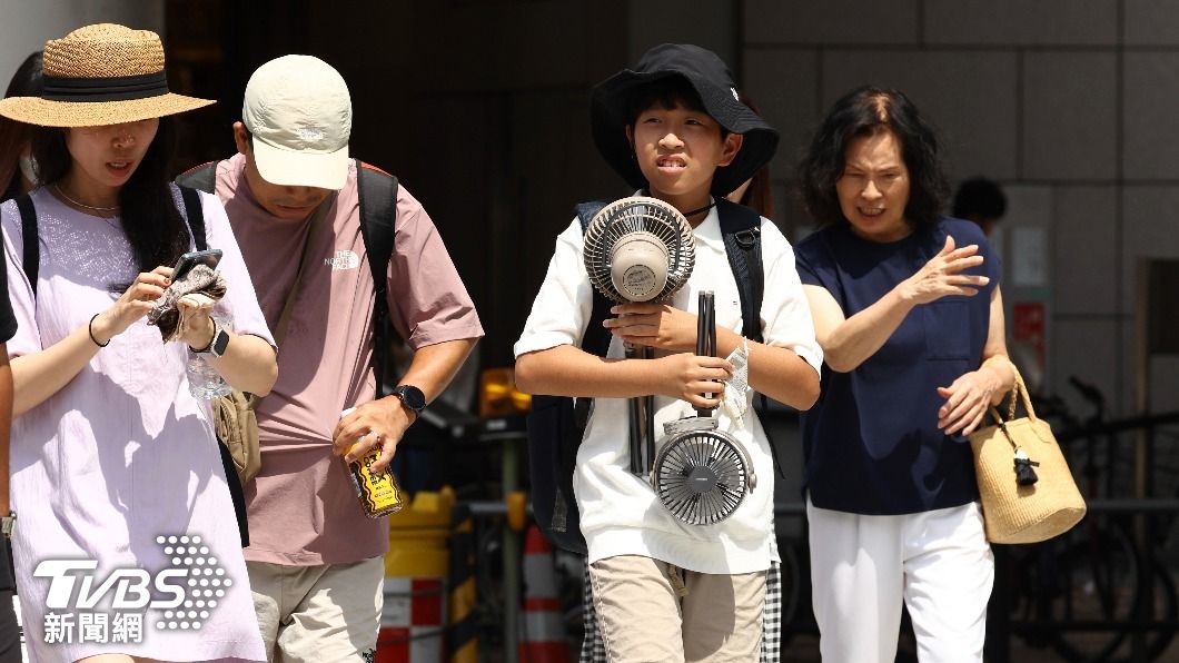 單周近4千人中暑送醫 日本多地測得37℃以上高溫