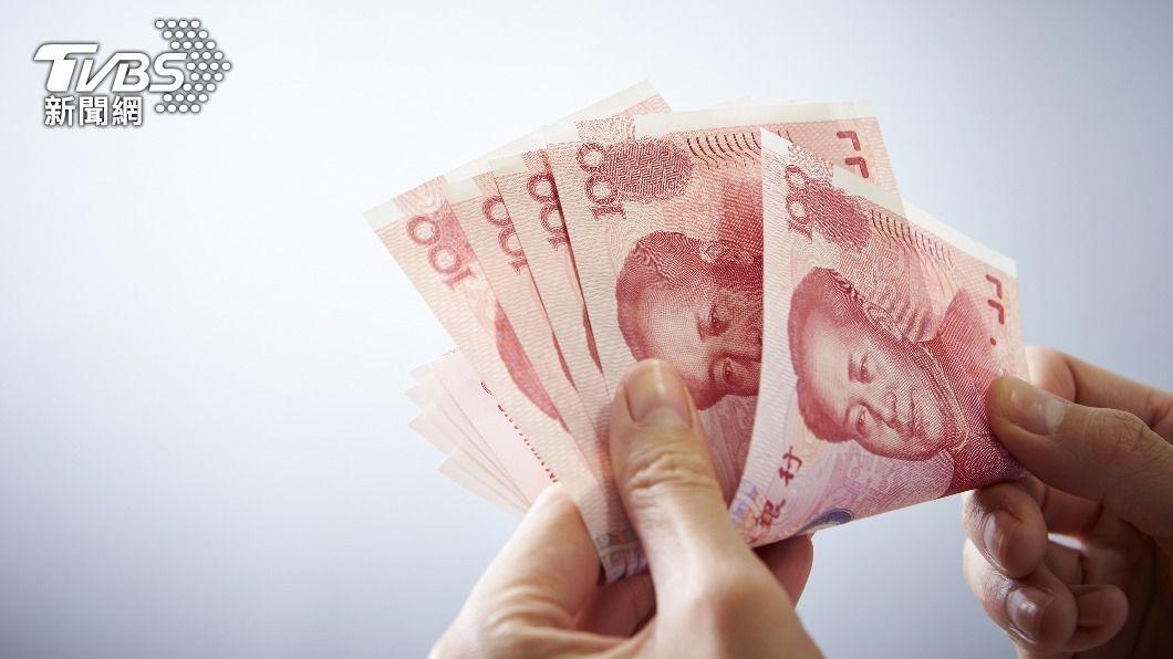 中國人民幣近期持續貶值。(示意圖/shutterstock 達志影像)