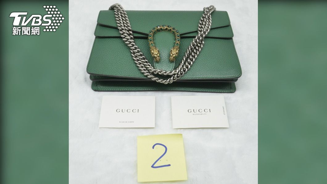 GUCCI包。（圖／台北分署提供）