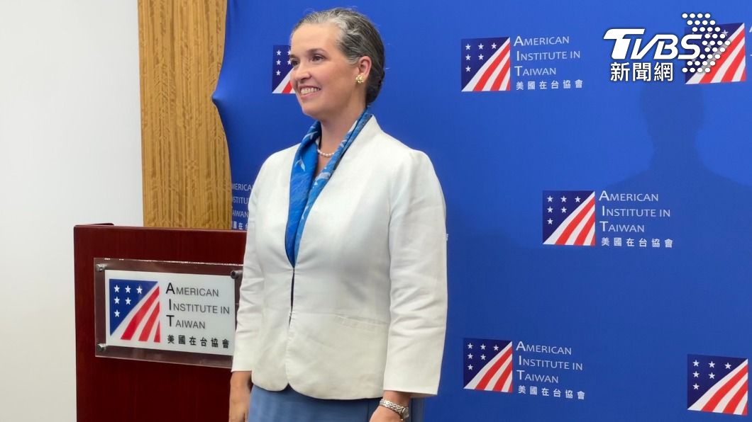 美國在台協會(AIT)處長孫曉雅(Sandra Oudkirk)。(圖/林恩如攝)
