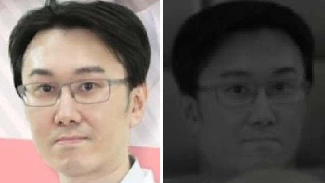 蘇一峰PO出自己的照片跟合成圖片對比。(圖/翻攝自蘇一峰臉書)